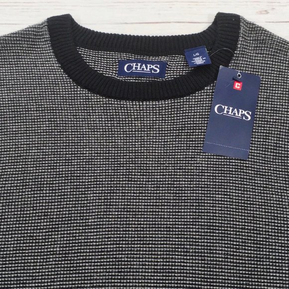 Chaps • Cotton Crewneck Sweater Pullover - Picture 5 of 11